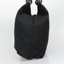 PRADA Hand Bag Nylon Black Auth bs28060-4