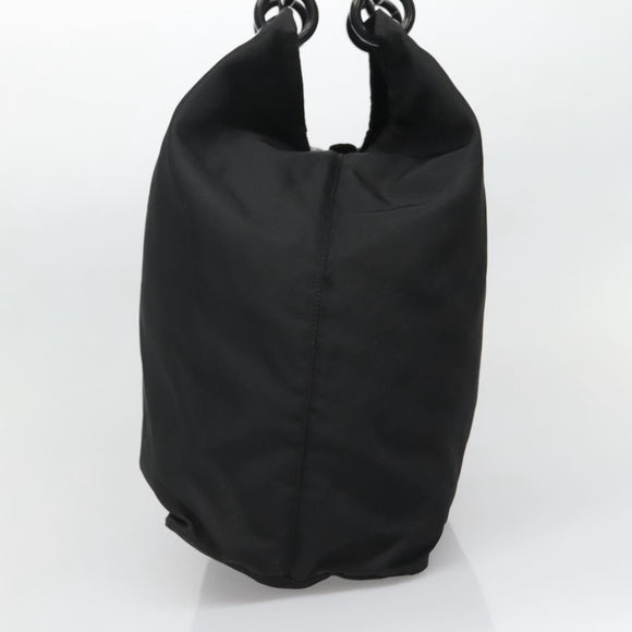 PRADA Hand Bag Nylon Black Auth bs28060
