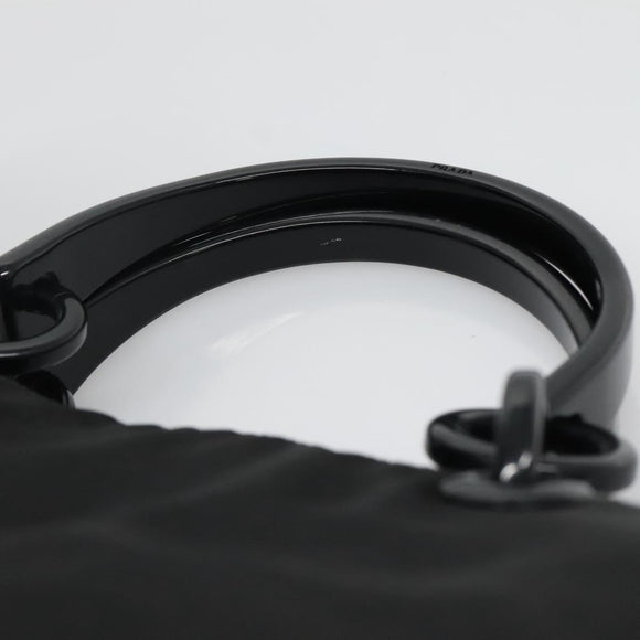 PRADA Hand Bag Nylon Black Auth bs28060