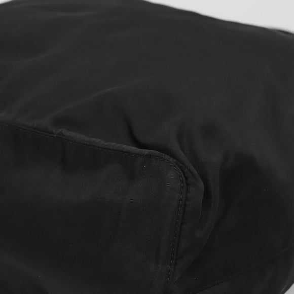 PRADA Hand Bag Nylon Black Auth bs28060