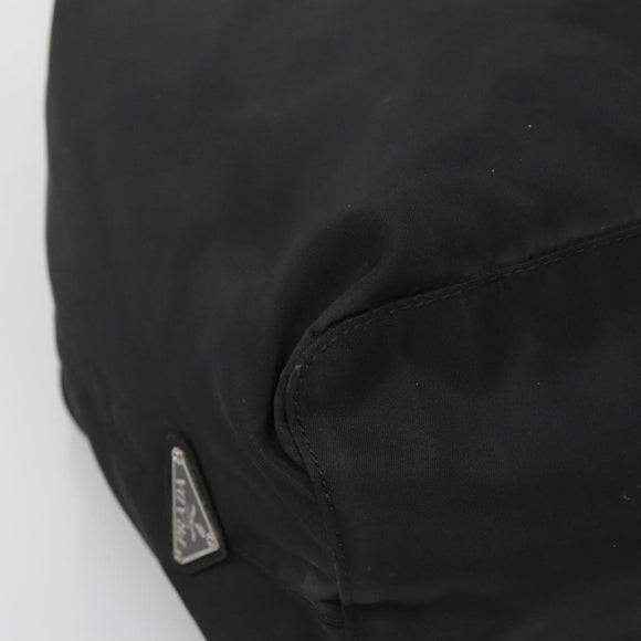 PRADA Hand Bag Nylon Black Auth bs28060