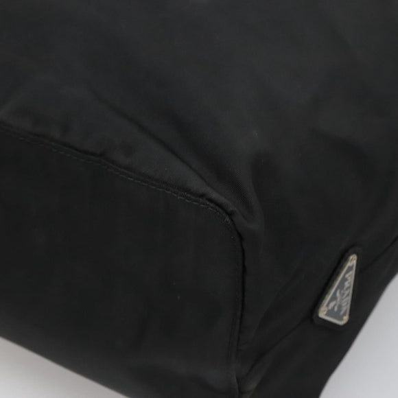 PRADA Hand Bag Nylon Black Auth bs28060