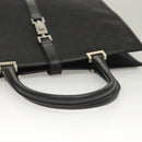 GUCCI GG Canvas Jackie Tote Bag Black Silver 002 1064 1669 Auth bs28068-7
