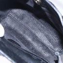 GUCCI Bamboo Hand Bag Leather Black Gold 000 122 0316 Auth bs28069-15