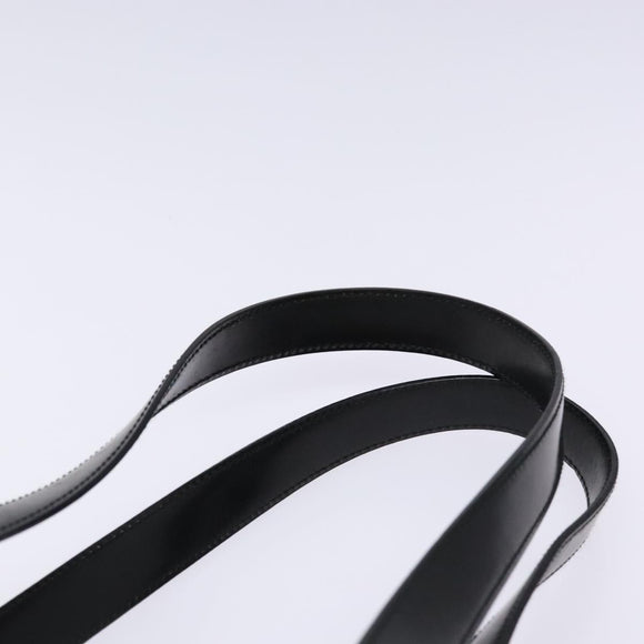 GUCCI Shoulder Bag Enamel Black Gold 001 1075 1650 0 Auth bs28070