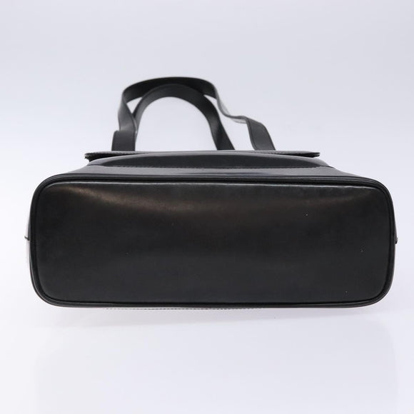 GUCCI Shoulder Bag Enamel Black Gold 001 1075 1650 0 Auth bs28070