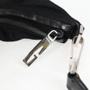GUCCI Shoulder Bag Nylon Black Silver 001 1955 Auth bs28075-16