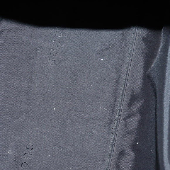 GUCCI Shoulder Bag Nylon Black Silver 001 1955 Auth bs28075