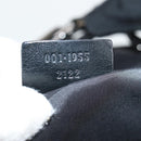GUCCI Shoulder Bag Nylon Black Silver 001 1955 Auth bs28075-23