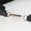 GUCCI Shoulder Bag Nylon Black Silver 001 1955 Auth bs28075-8