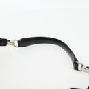 GUCCI Shoulder Bag Nylon Black Silver 001 1955 Auth bs28075-9