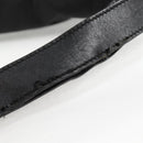 GUCCI Shoulder Bag Nylon Black Silver 019.0308 Auth bs28077-10