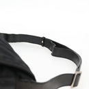 GUCCI Shoulder Bag Nylon Black Silver 019.0308 Auth bs28077-15