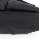 GUCCI Shoulder Bag Nylon Black Silver 019.0308 Auth bs28077-8