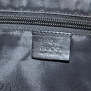 GUCCI Shoulder Bag Nylon Black Silver 019.0308 Auth bs28077-24