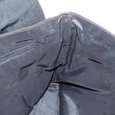 GUCCI Shoulder Bag Nylon Black Silver 019.0308 Auth bs28077-26