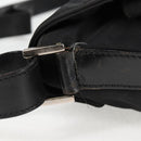 GUCCI Shoulder Bag Nylon Black Silver 019.0308 Auth bs28077-5