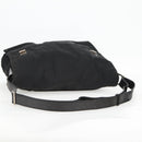 GUCCI Shoulder Bag Nylon Black Silver 019.0308 Auth bs28077-9