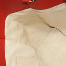 GUCCI Tote Bag Leather Red Gold 354397. Auth bs28080-9