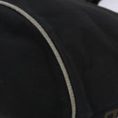 FENDI Hand Bag Canvas Black Silver Auth bs28083-12