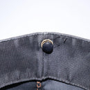 FENDI Hand Bag Canvas Black Silver Auth bs28083-14