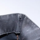 FENDI Hand Bag Canvas Black Silver Auth bs28083-15