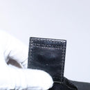 FENDI Hand Bag Canvas Black Silver Auth bs28083-20