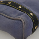 LOUIS VUITTON Antigua Cabas MM Tote Bag Blue M40087 LV Auth bs28097-9