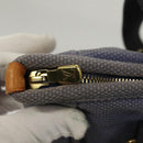 LOUIS VUITTON Antigua Cabas MM Tote Bag Blue M40087 LV Auth bs28097-10