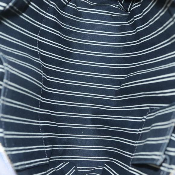 LOUIS VUITTON Antigua Cabas MM Tote Bag Blue M40087 LV Auth bs28097