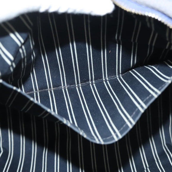 LOUIS VUITTON Antigua Cabas MM Tote Bag Blue M40087 LV Auth bs28097