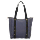 LOUIS VUITTON Antigua Cabas MM Tote Bag Blue M40087 LV Auth bs28097-2