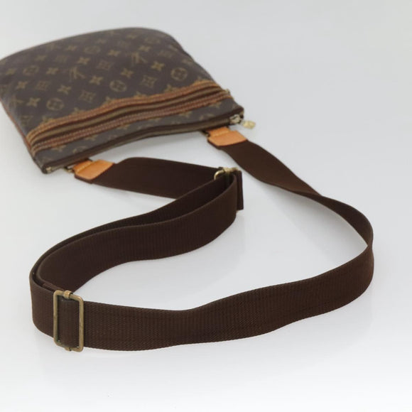 LOUIS VUITTON Monogram Pochette Bosphore Shoulder Bag M40044 LV Auth bs28103