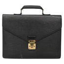 LOUIS VUITTON Epi Serviette Conseiller Business Bag Black M54422 LV Auth bs28107-13