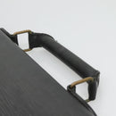 LOUIS VUITTON Epi Serviette Conseiller Business Bag Black M54422 LV Auth bs28107-8
