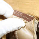 BOTTEGA VENETA Tote Bag Raffia Beige Gold Auth bs28111-20