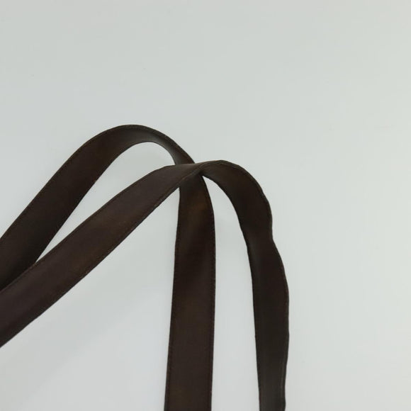 BOTTEGA VENETA Tote Bag Raffia Beige Gold Auth bs28111