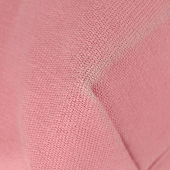 BOTTEGA VENETA Tote Bag Canvas Pink Gold Auth bs28112