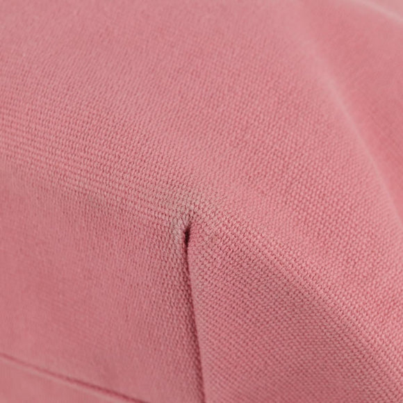 BOTTEGA VENETA Tote Bag Canvas Pink Gold Auth bs28112