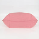 BOTTEGA VENETA Tote Bag Canvas Pink Gold Auth bs28112-5