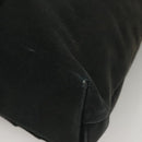 HERMES Toroca Horizontal PM Hand Bag Canvas Black Auth bs28113-16