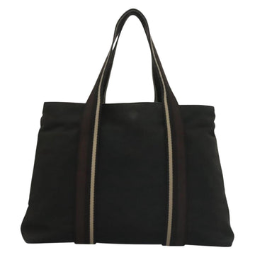 HERMES Toroca Horizontal PM Hand Bag Canvas Black Auth bs28113 - 0