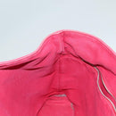 HERMES Toroca Horizontal PM Hand Bag Canvas Red Auth bs28114-11