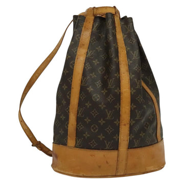 LOUIS VUITTON Monogram Randonnee GM Shoulder Bag M42244 LV Auth bs28115