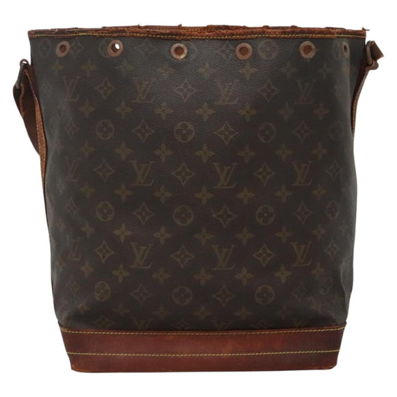 LOUIS VUITTON Monogram Noe Shoulder Bag M42224 LV Auth bs28116