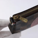 LOUIS VUITTON Damier Ebene T&B Mini Pochette Accessoires N58011 LV Auth bs28124-9