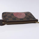 LOUIS VUITTON Damier Ebene T&B Mini Pochette Accessoires N58011 LV Auth bs28124-5