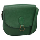 LOUIS VUITTON Epi Saint Cloud GM Shoulder Bag Green M52194 LV Auth bs28126-1