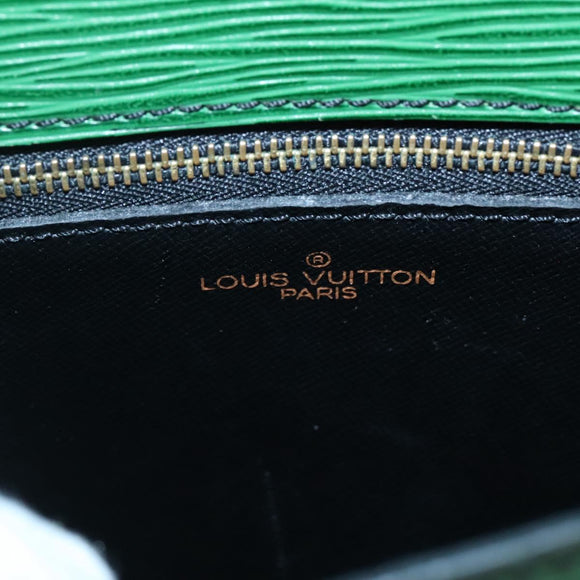 LOUIS VUITTON Epi Saint Cloud GM Shoulder Bag Green M52194 LV Auth bs28126