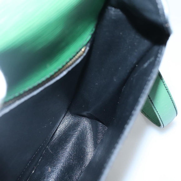 LOUIS VUITTON Epi Saint Cloud GM Shoulder Bag Green M52194 LV Auth bs28126